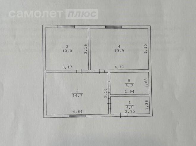 2-комнатная 50.4 м2 в ЖК undefined корпус undefined этаж null