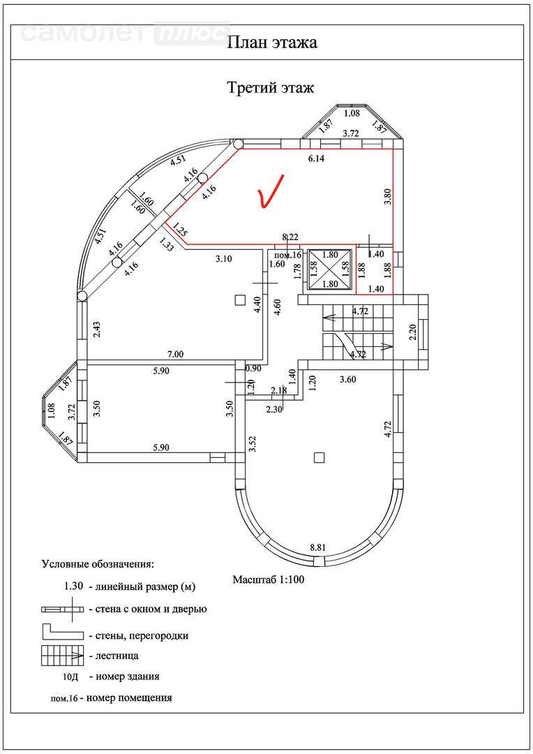2-комнатная 43.4 м2 в ЖК undefined корпус undefined этаж 3