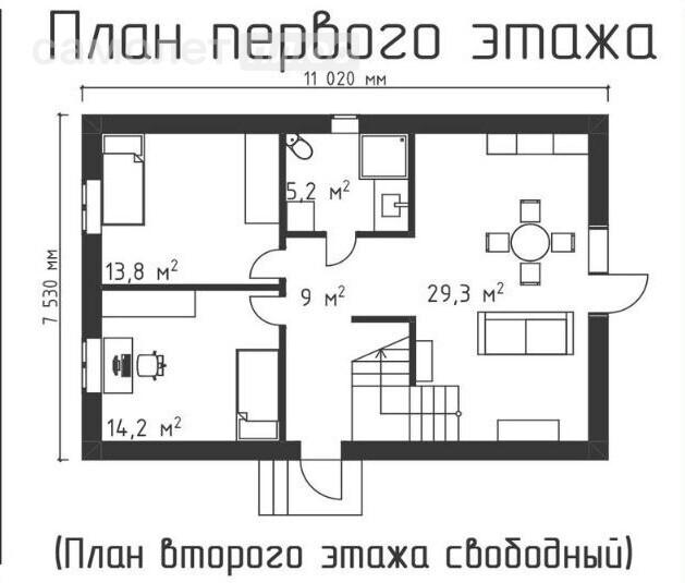 3-комнатная 145.6 м2 в ЖК undefined корпус undefined этаж null