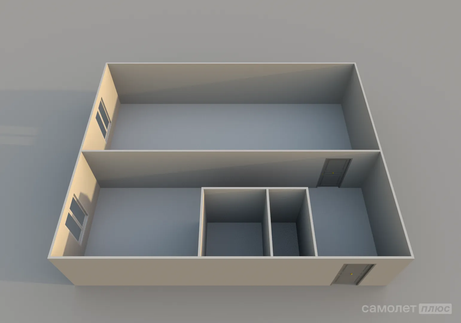 1-комнатная 30 м2 в ЖК undefined корпус undefined этаж 5