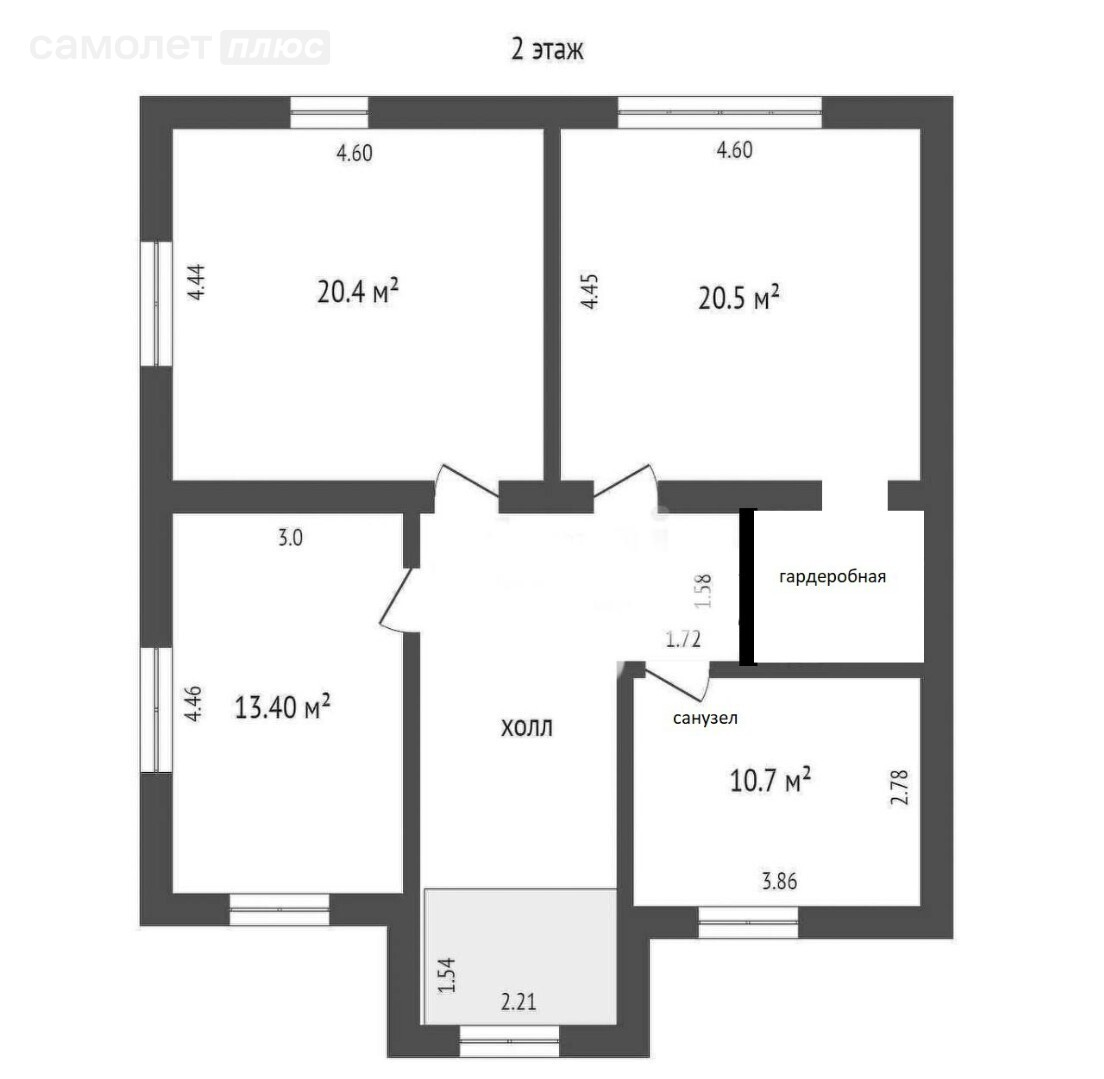 4-комнатная 142 м2 в ЖК undefined корпус undefined этаж null