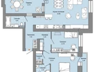 3-к. квартира, 91&nbsp;м²