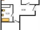 2-к. квартира, 64,2&nbsp;м²