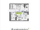 Студия, 35&nbsp;м²