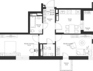 2-к. квартира, 55 м²