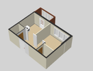 1-к. квартира, 36,8&nbsp;м²
