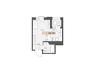 Студия, 24 м²