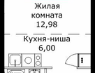Студия, 25&nbsp;м²