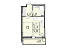 Студия, 24 м²