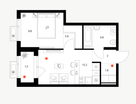 1-к. квартира, 36,2&nbsp;м²