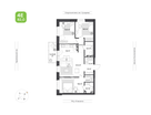 4-к. квартира, 82&nbsp;м²