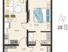 1-к. квартира, 42&nbsp;м²