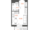 Студия, 22&nbsp;м²