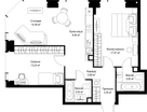 2-к. квартира, 70 м²