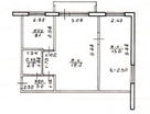 2-к. квартира, 44,8&nbsp;м²