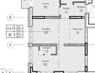 3-к. квартира, 64,3&nbsp;м²