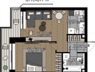 Студия, 38&nbsp;м²