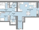 3-к. квартира, 63&nbsp;м²
