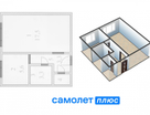 1-к. квартира, 30,8&nbsp;м²