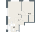 1-к. квартира, 39&nbsp;м²