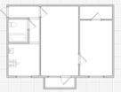 2-к. квартира, 44,6 м²