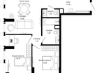 2-к. квартира, 65 м²