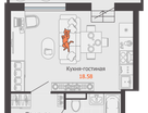 1-к. квартира, 29 м²
