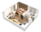 1-к. квартира, 39&nbsp;м²