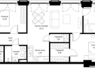 3-к. квартира, 91 м²