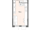 Студия, 20 м²