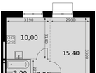 1-к. квартира, 33&nbsp;м²