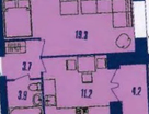 1-к. квартира, 39,8&nbsp;м²