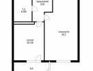 1-к. квартира, 36,1&nbsp;м²