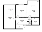 2-к. квартира, 60&nbsp;м²
