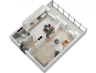 1-к. квартира, 34&nbsp;м²