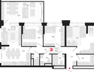 3-к. квартира, 109 м²