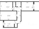 3-к. квартира, 65,2&nbsp;м²