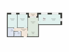 4-к. квартира, 84&nbsp;м²