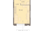 Студия, 25&nbsp;м²