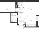 2-к. квартира, 58&nbsp;м²
