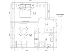 2-к. квартира, 38,3&nbsp;м²