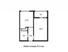 1-к. квартира, 40&nbsp;м²