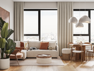 Студия, 74 м²