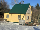 Одноэтажная дача, 19,5 м²