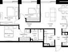 3-к. квартира, 79 м²