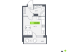 Студия, 24 м²