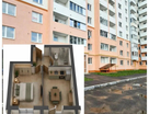 1-к. квартира, 36 м²