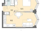 1-к. квартира, 38&nbsp;м²