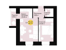 1-к. квартира, 45&nbsp;м²