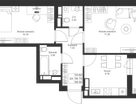 2-к. квартира, 58&nbsp;м²